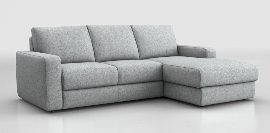 Rondanello - corner sofa with sliding mechanism - right peninsula